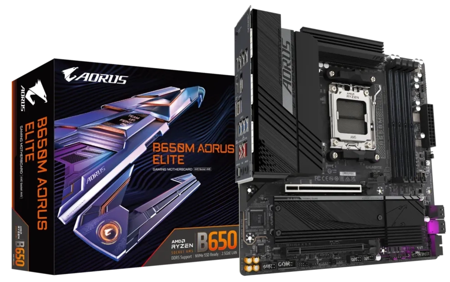 Pamatplate Gigabyte B650M AORUS ELITE 1.3 (B650M AORUS ELITE 1.3)