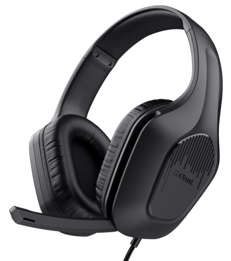 Headphones Trust GXT 417 Zirox Black (25885)