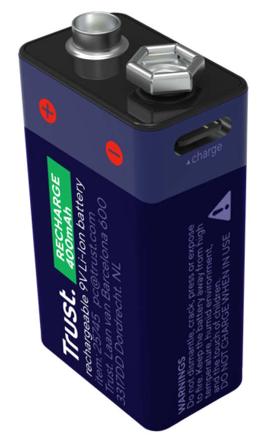 Akumulators Trust USB-C 9V (25745)