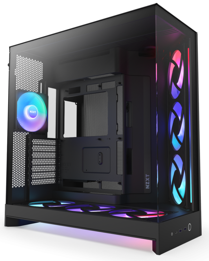 Datora korpuss NZXT H9 Flow RGB+ Black (CM-H92FB-P1)