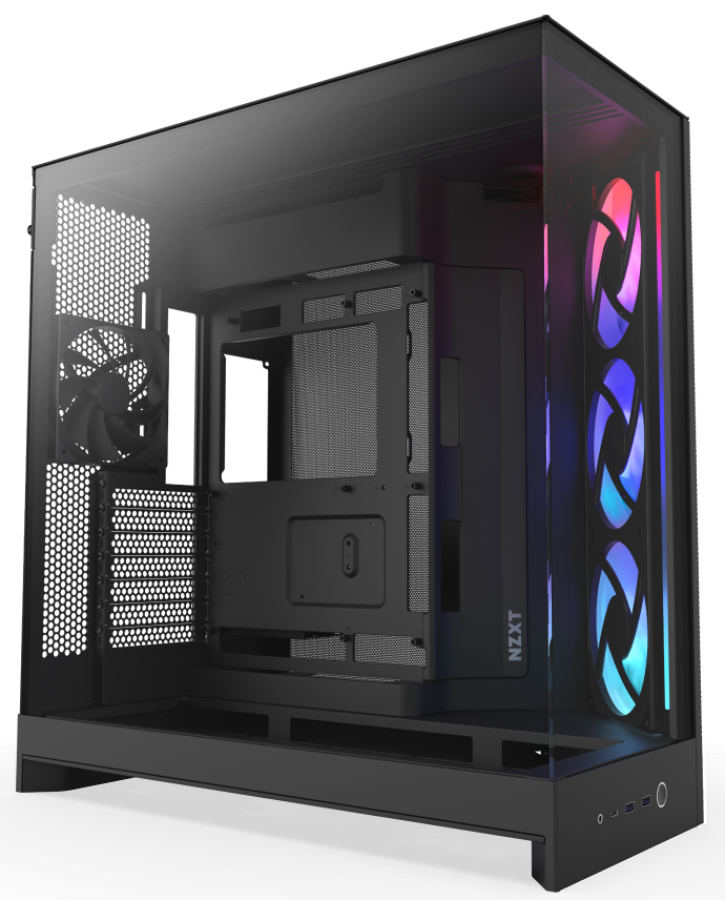 Computer body NZXT H9 Flow RGB 2025 Black (CM-H92FB-R1)