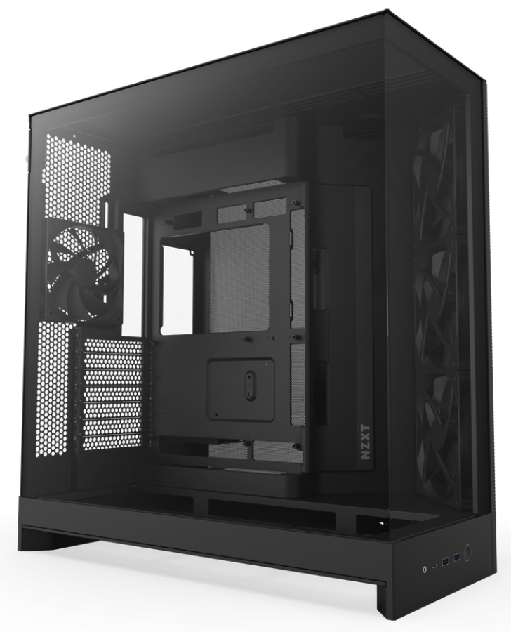 Datora korpuss NZXT H9 Flow Black 2025 (CM-H92FB-01)