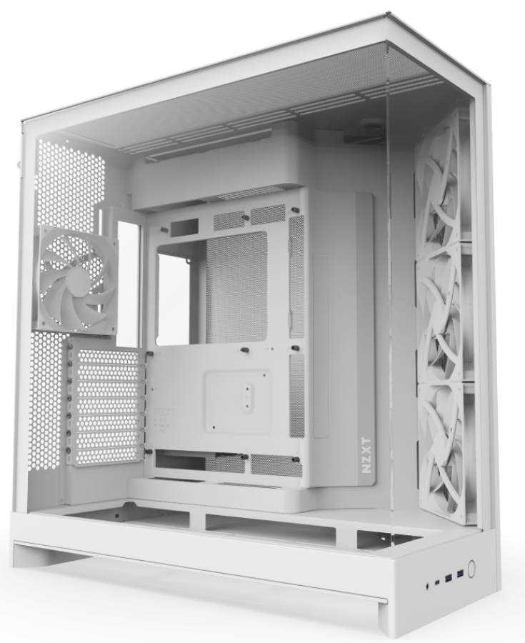 Computer case NZXT H9 Flow 2025 White (CM-H92FW-01)