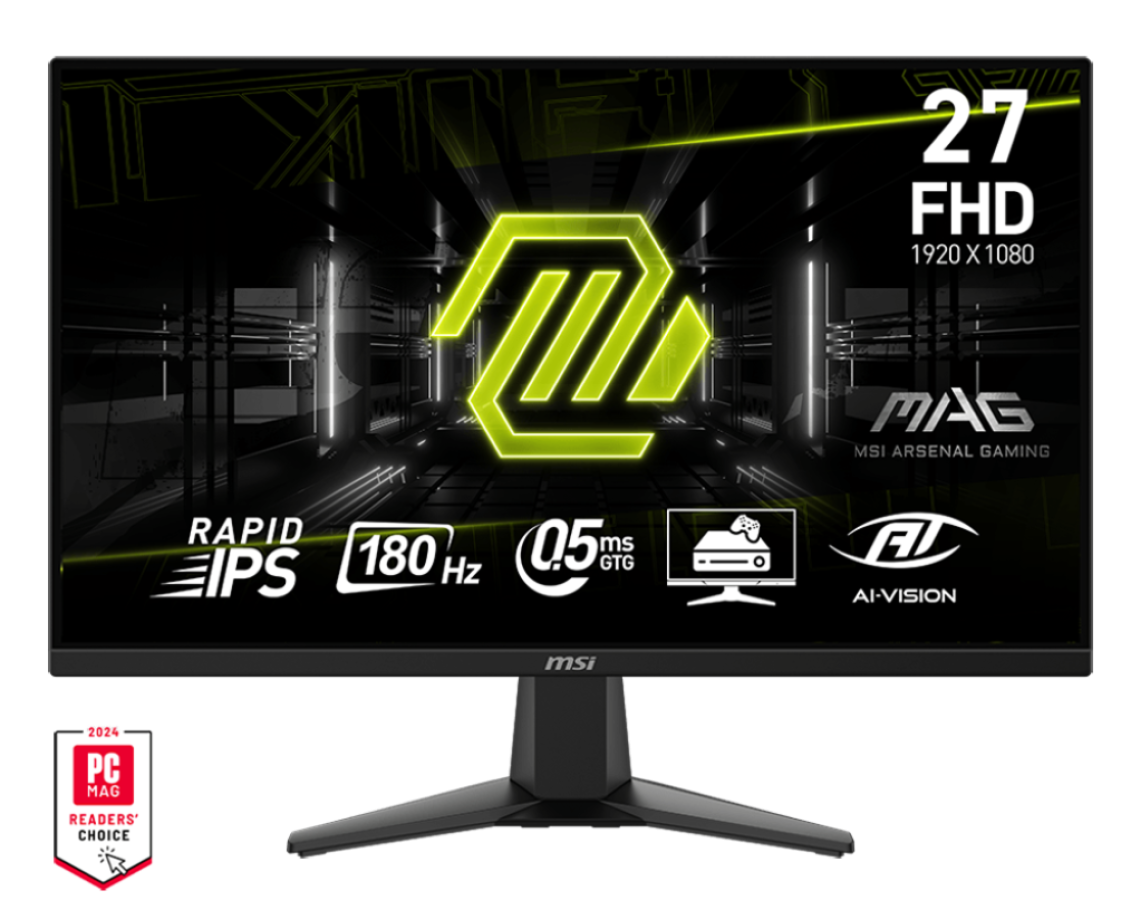 Monitors MSI MAG 275F 27" R-IPS FHD 0.5ms 180hz (MAG 275F)