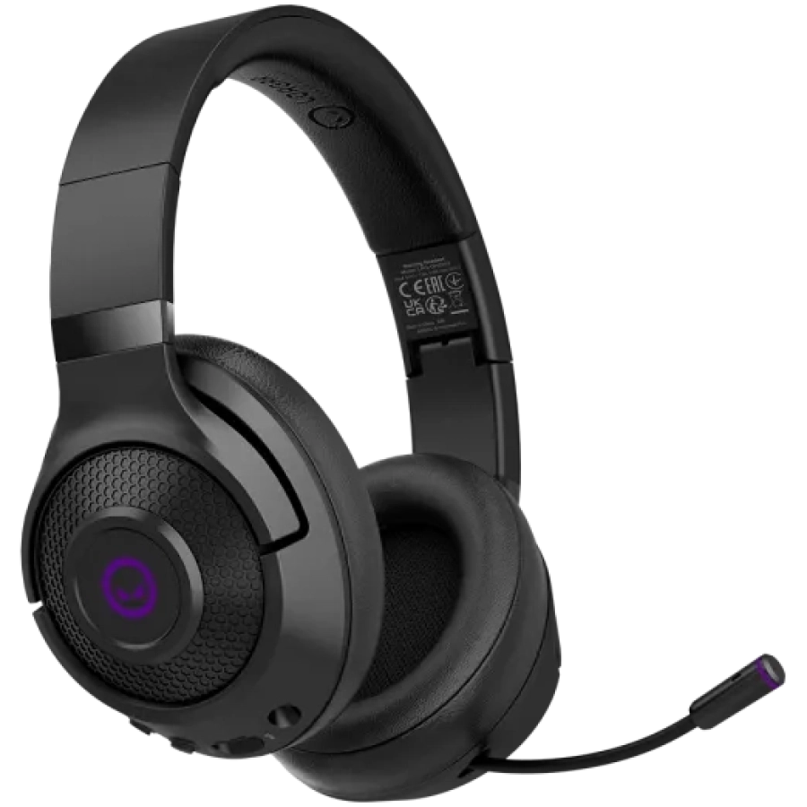 Headphones Lorgar Noah 702 Wireless Black (LRG-GHS702)