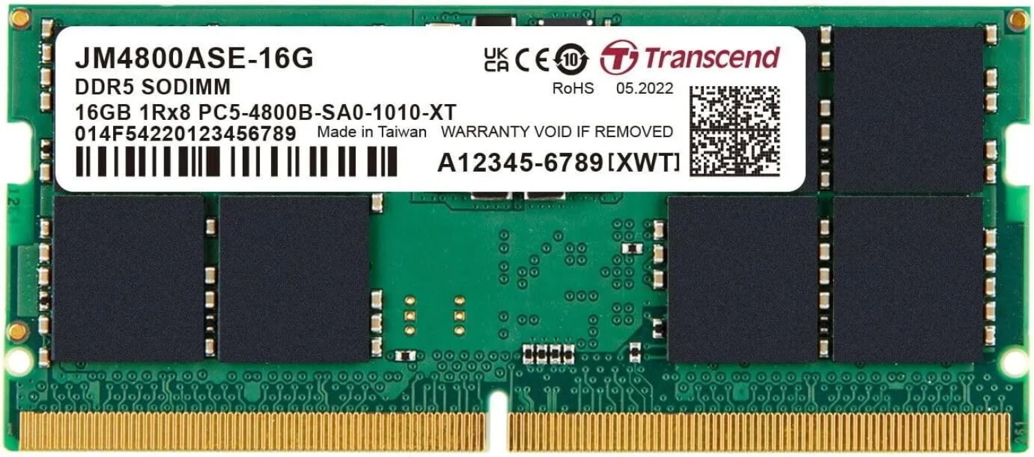 RAMTranscend Jetmemory Green 16GB (JM4800ASE-16G)