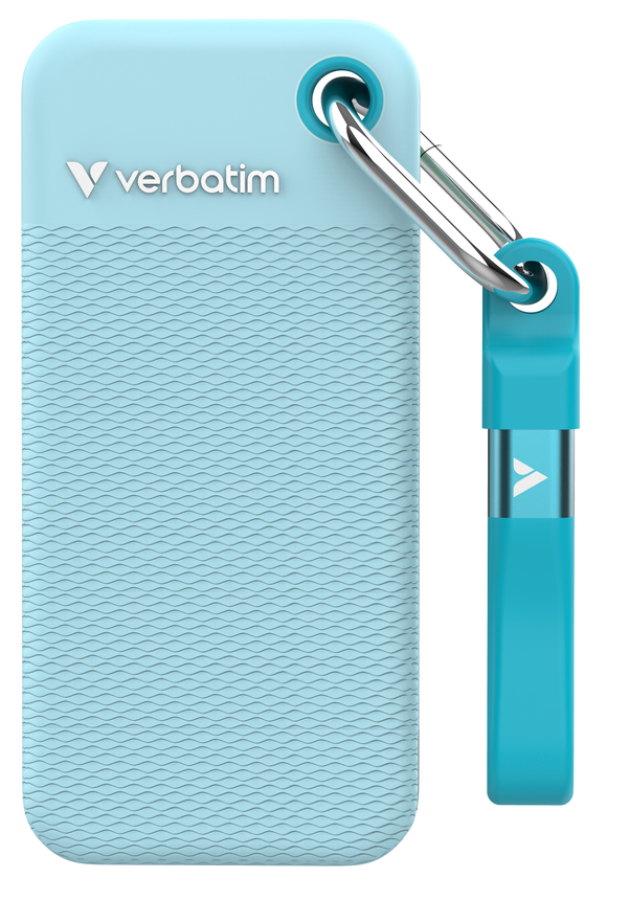 Ārējais SSD Verbatim Pocket Pollar Blue 1TB USB-C (32324V)