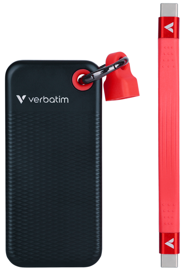 Ārējais SSD Verbatim Pocket Black 1TB USB-C (32192V)