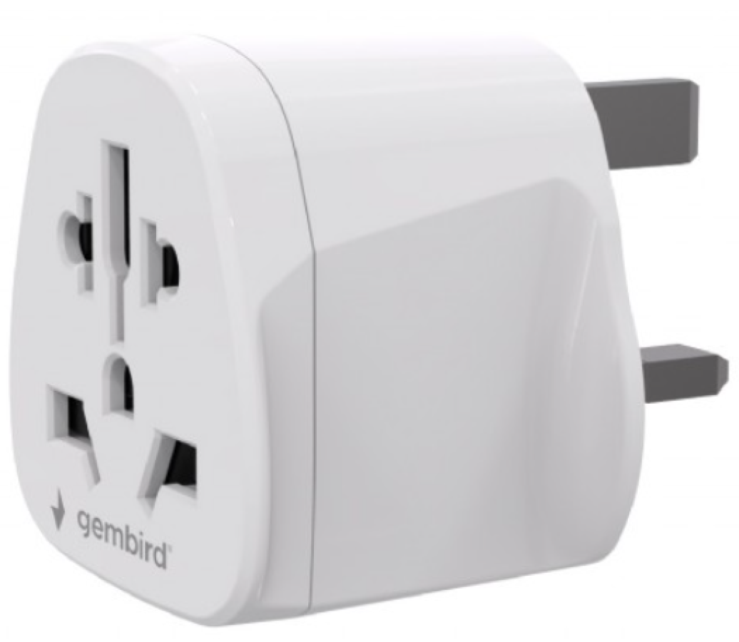 Adapteris Gembird World to UK 15A (A-AC-UKMINTF)