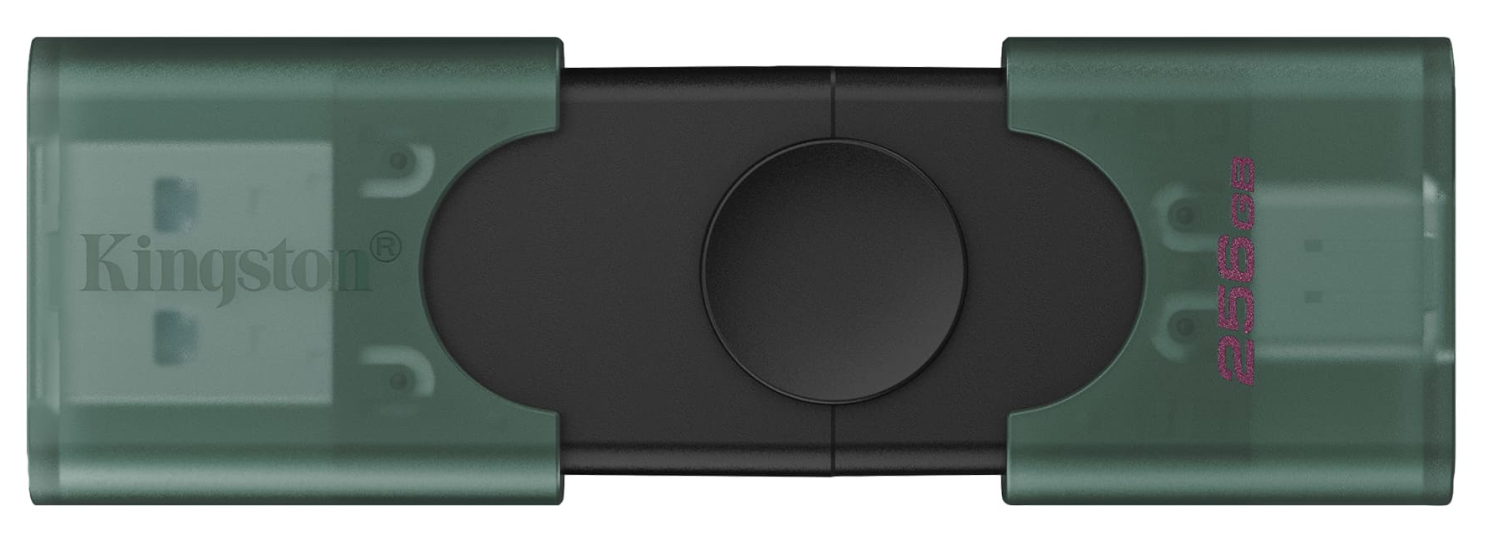 Zibatmiņa Kingston DataTraveler Duo USB 256GB Flash Drive USB-C USB-A (DTDEG2/256GB)