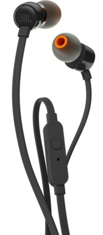 Austiņas JBL TUNE T110 Black (JBLT110BLKE)