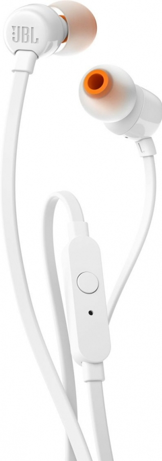 Austiņas JBL TUNE T110 White (JBLT110WHTE)