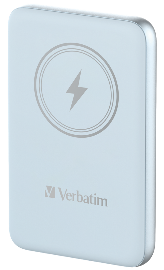 Enerģijas krātuve Verbatim Charge n Go 10000mAh Magnetic Wireless Charge Blue (32247V)