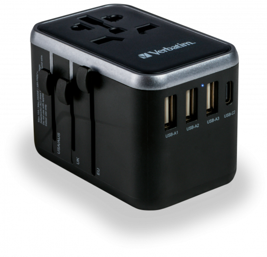 Charger Verbatim Universal Travel Adapter UTA-04 (49546V)