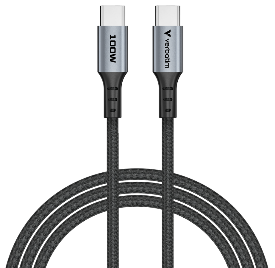 Kabelis Verbatim Sync&Charge Cable 100W 120cm (31846V)