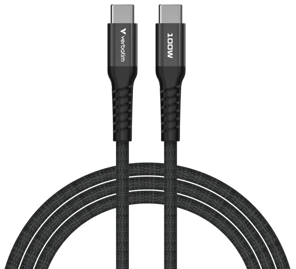 Kabelis Verbatim Sync&Charge Magnetic Cable 100W 120cm (31863V)