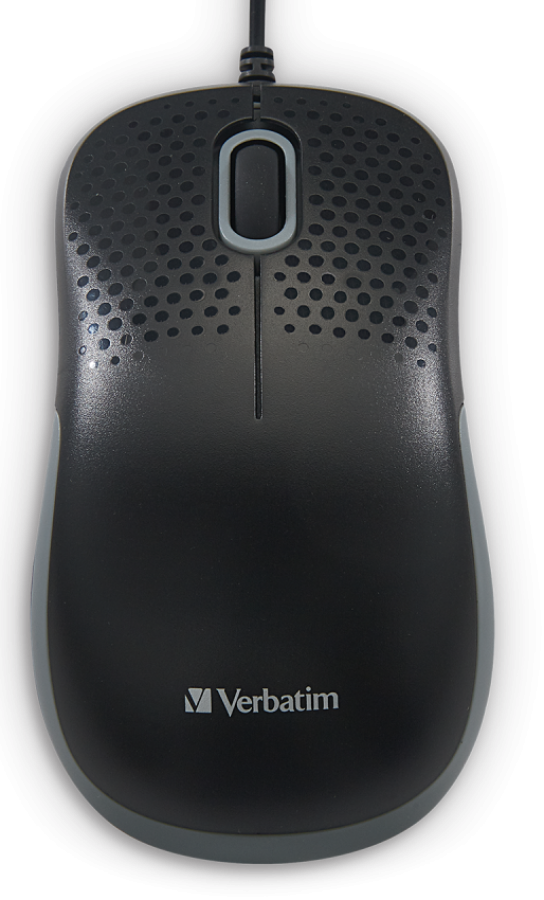 Pele Verbatim Silent Optical Mouse (49024V)