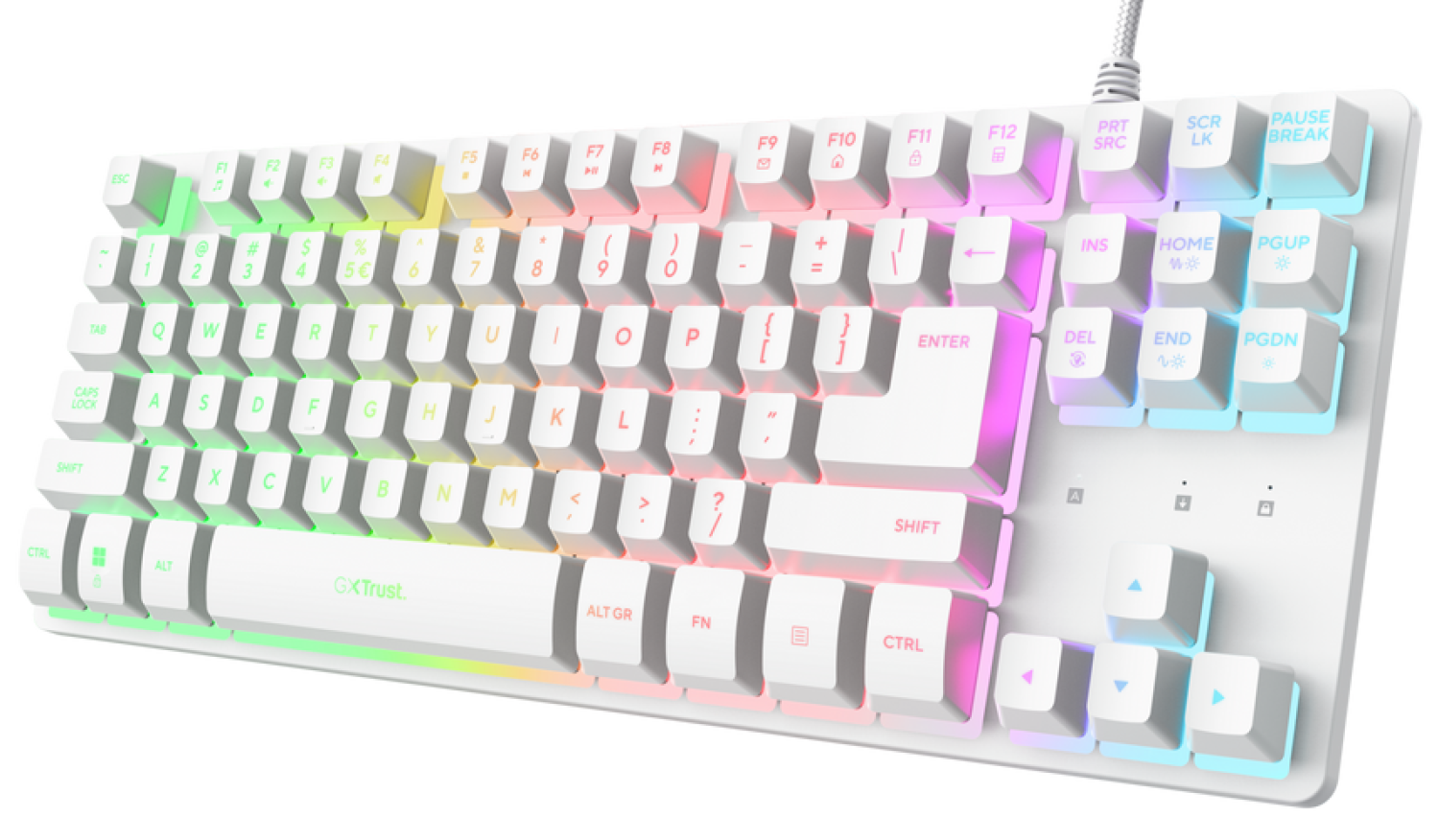 Klaviatūra Trust GXT 833W Thado TKL Gaming (25894)