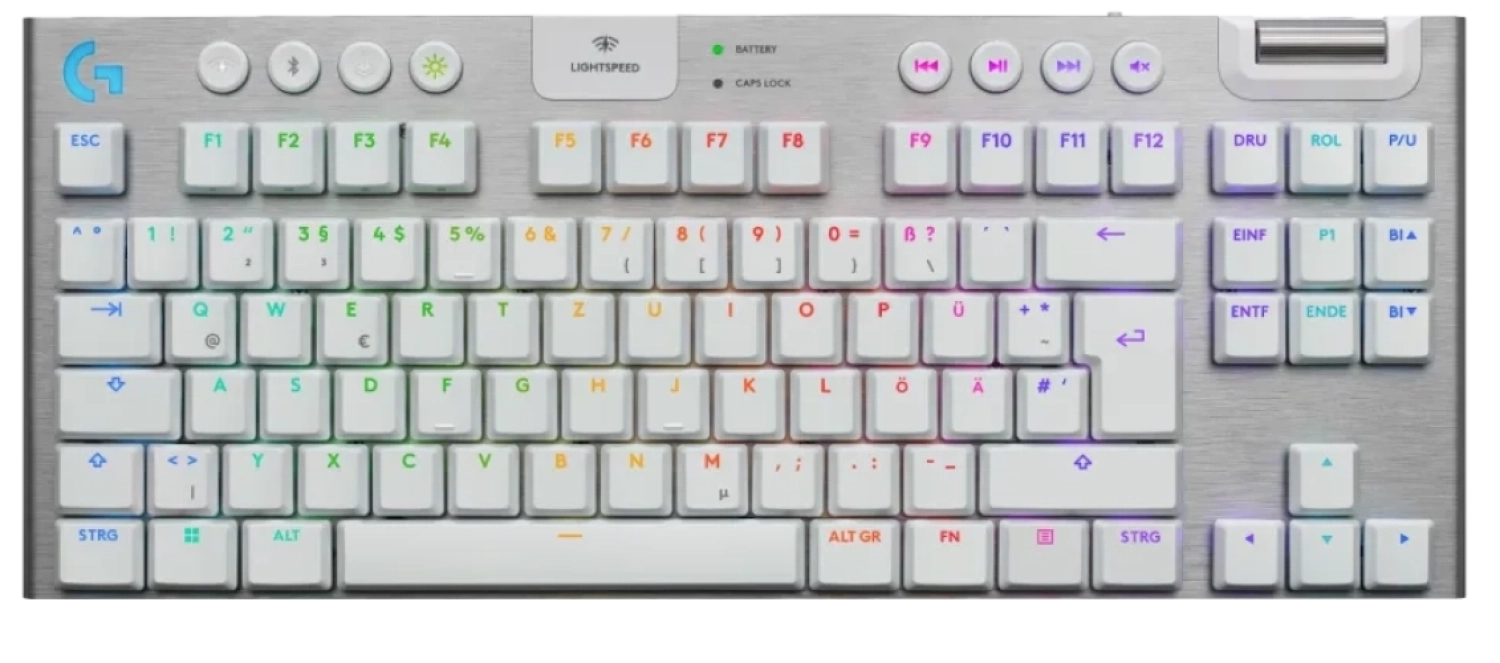 Keyboard Logitech G915X TKL White Tactile (920-012737)