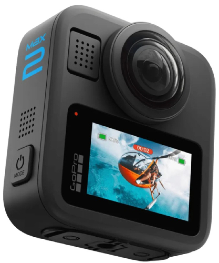 Sporta kamera GoPro MAX 2.0 360° 8K (CHDHZ-311-RW)