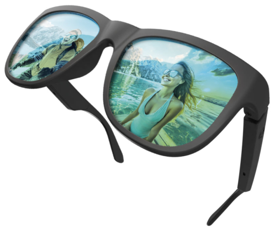 Viedās saulesbrilles ar austiņām SBS Polarized (MHEARGLASSBTK)
