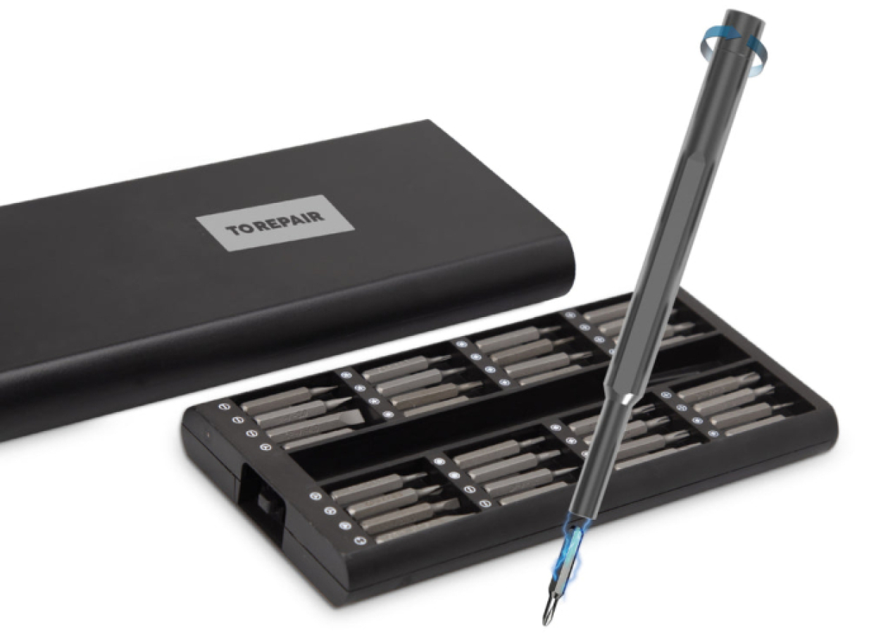 Screwdriver set SBS 33 in 1 Aluminum handle (TESCREWSET33K)