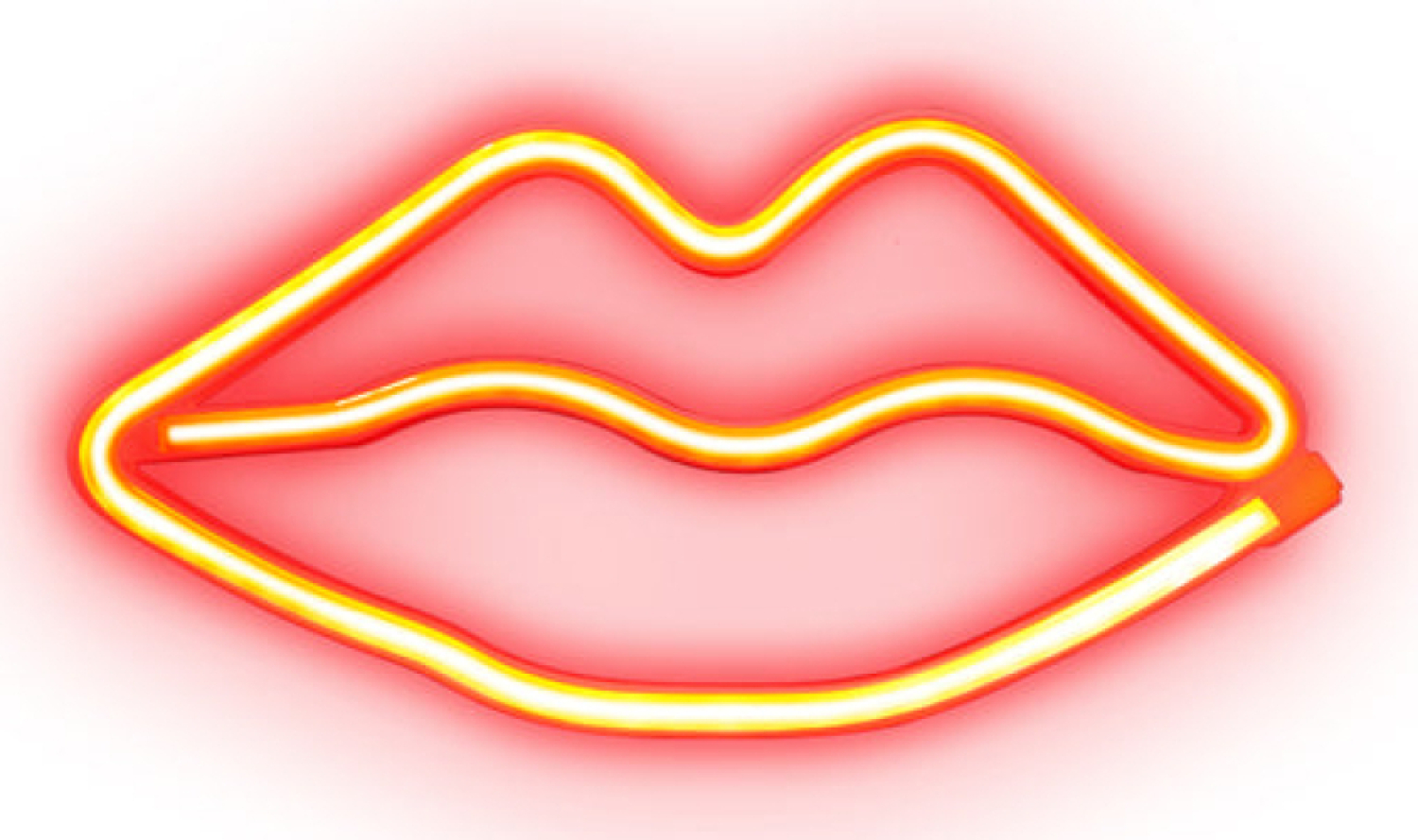 Led lampa SBS Red Lips Glow Neon effect (LUNEONKISS)