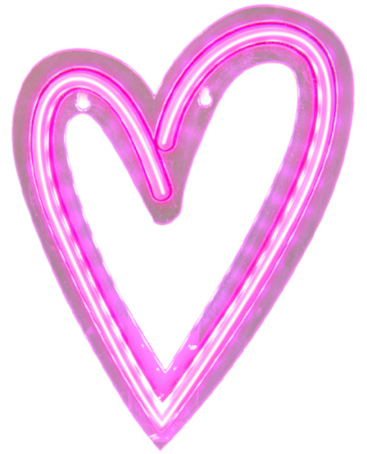 Led lampa SBS Love Mode On Neon effect (LUNEONHEART)