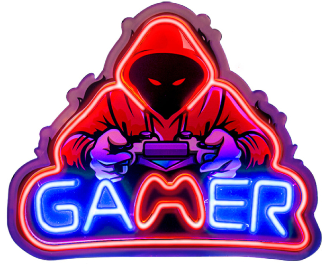 Led lampa SBS Gamer Mode On Neon effect (LUNEONGAMER)