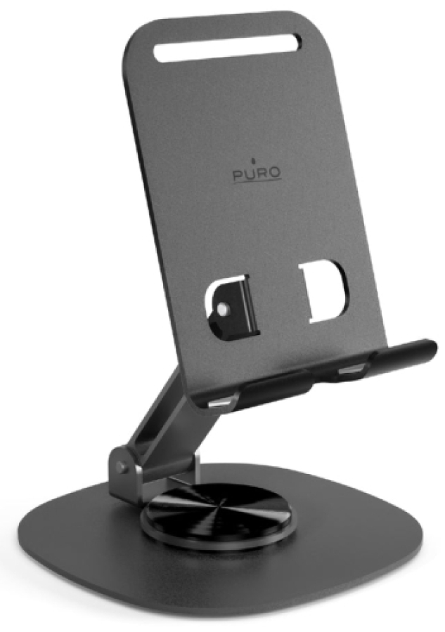 Phone holder Puro Aluminum Table Stand (PUHIPAD1DKGR)