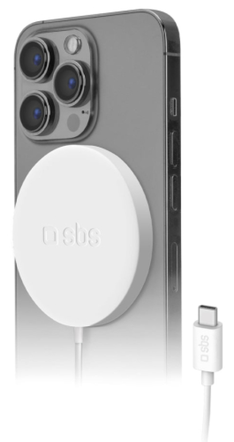 Wireless charger SBS Magnetic 15W (TECBCHGMAGW)