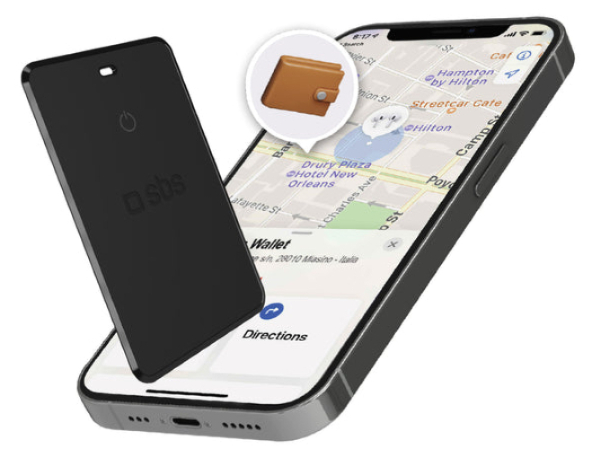 Tracking device SBS Ultra-slim Dual (TEFINDCARDAPGOK)