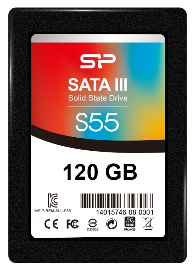 Silicon Power Slim S55 120GB SATAIII 2.5" (SP120GBSS3S55S25)