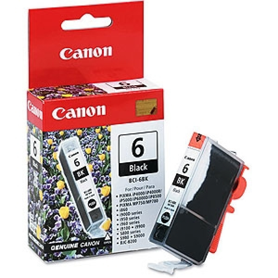 Tintes kārtidžs Canon BCI-6BK Black (4705A002)