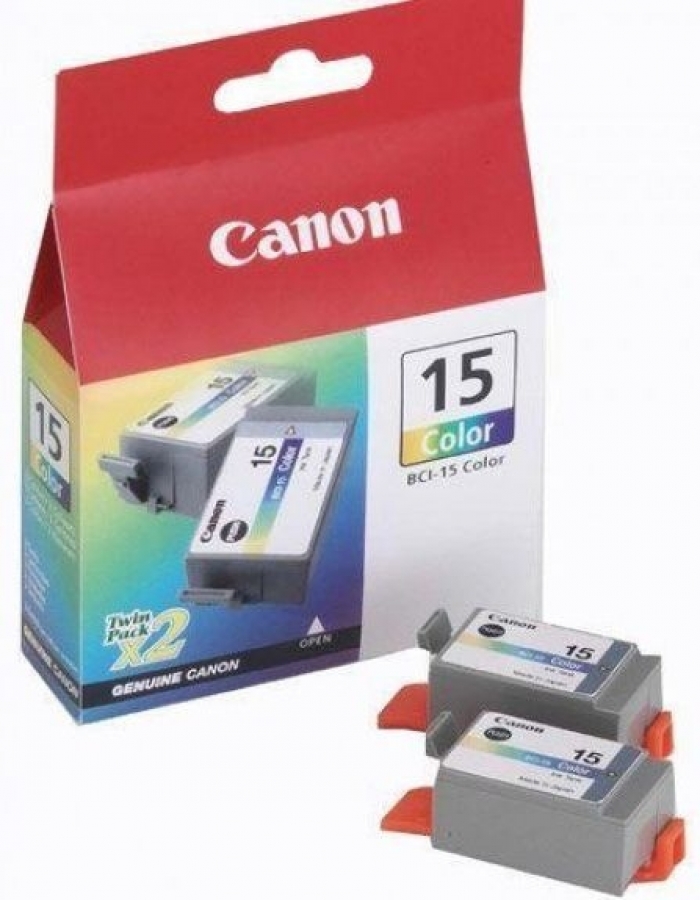 Tintes kārtidžs Canon BCI-15C Colour Twinpack (8191A002)