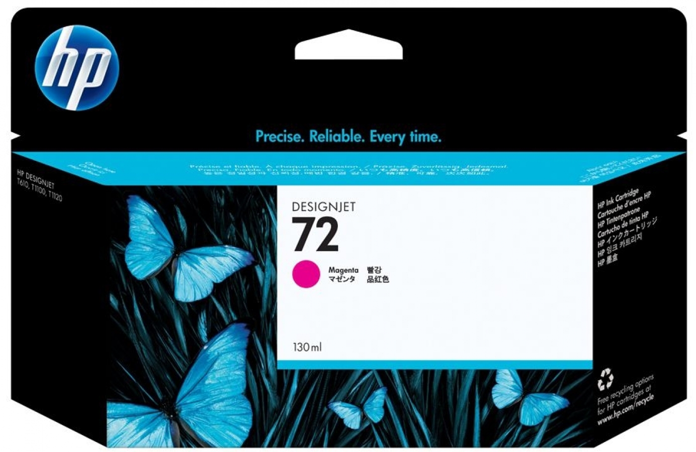 Ink cartridge HP 72 Magenta L (C9372A)