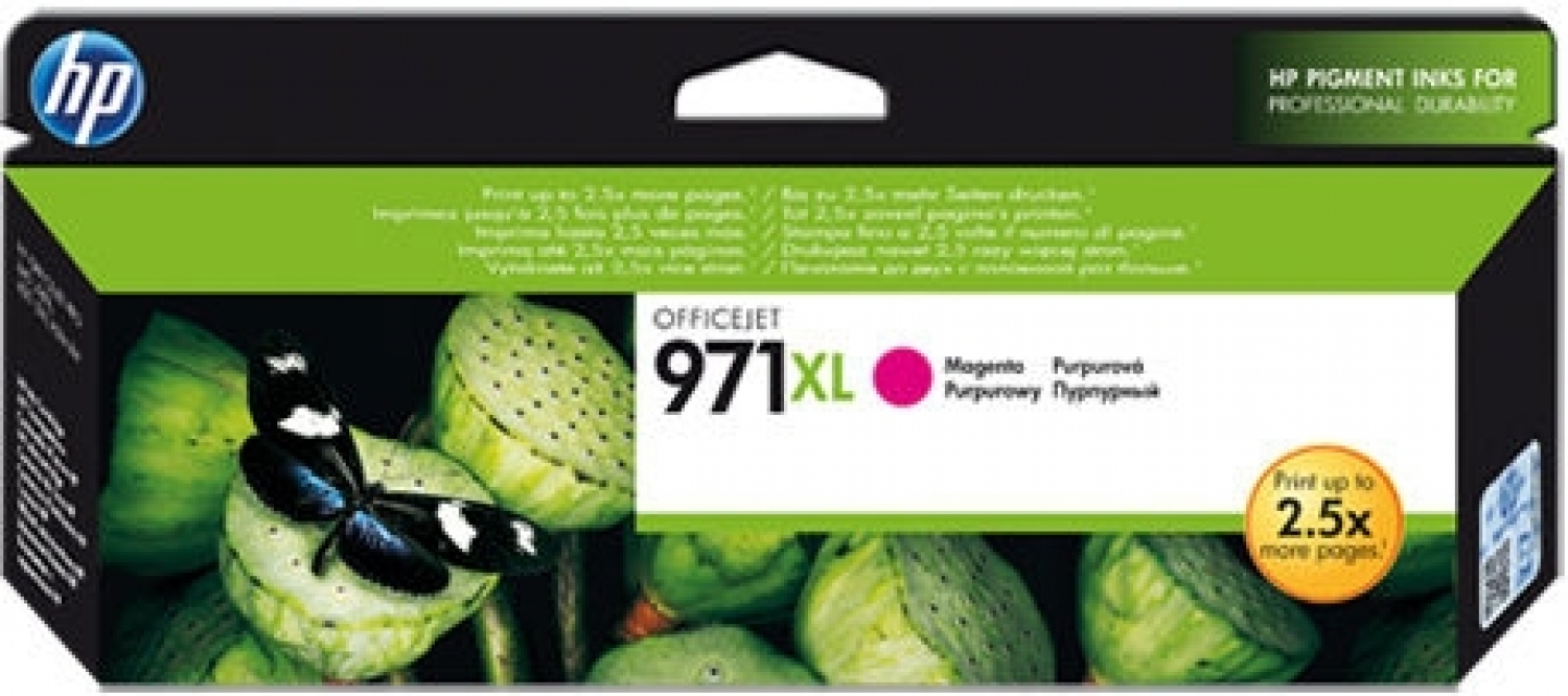 Tintes kārtidžs HP 971XL Magenta (CN627AE)
