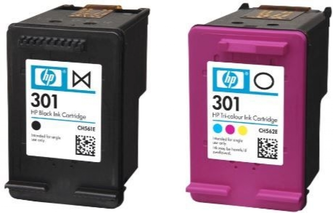 HP 301 Combo Pack Black/Color (N9J72AE)