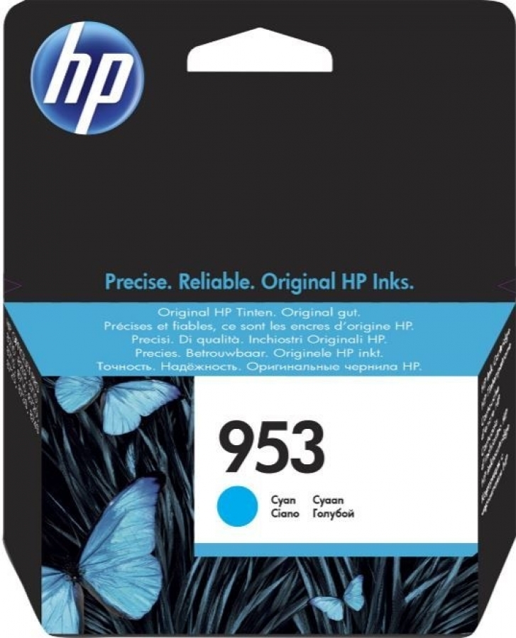 Tintes kārtidžs HP 953 Cyan (F6U12AE#BGX)