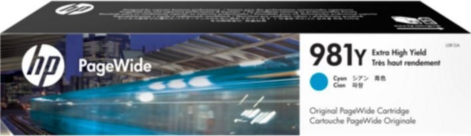 Tintes kārtidžs HP 981Y XXL PageWide Cyan (L0R13A)
