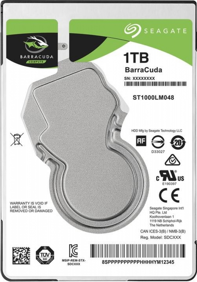 Cietais disks Seagate Barracuda 1TB ST1000LM048 (ST1000LM048)