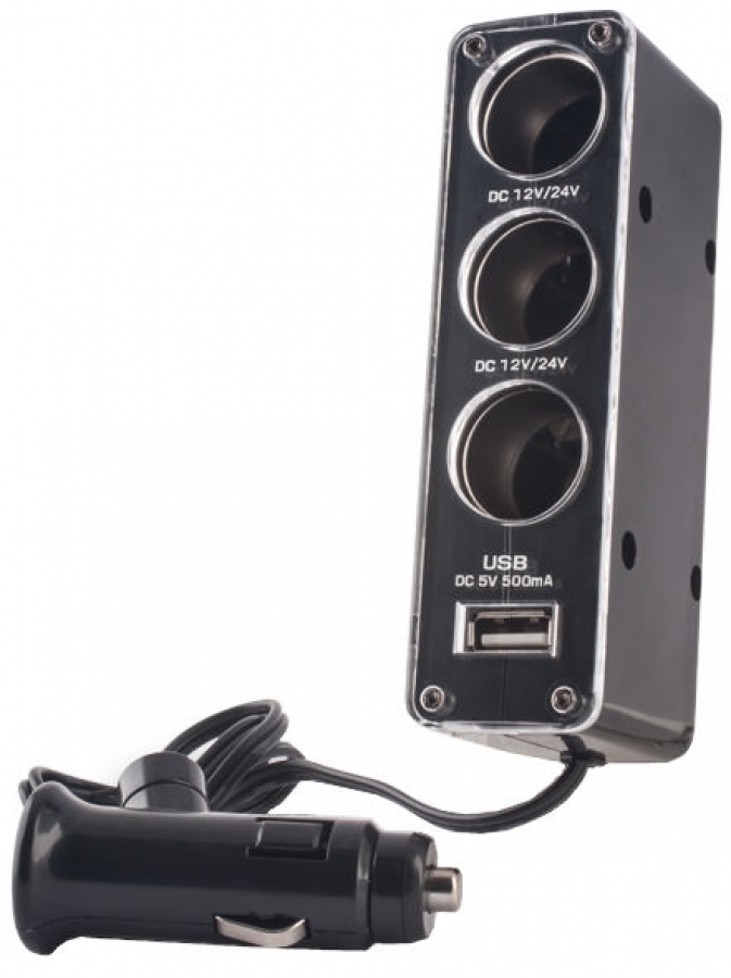 Forever Auto 12/24V Socket splitter (GSM001530)