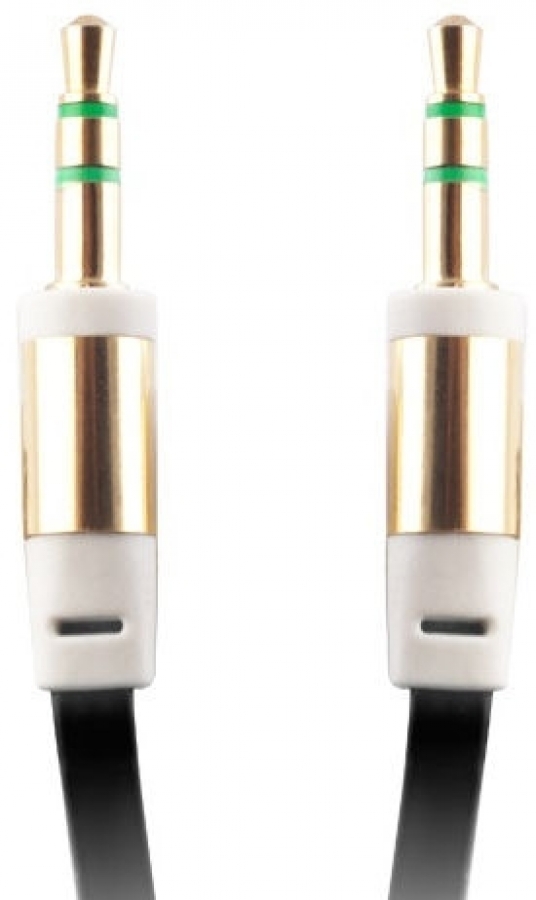 Kabelis Forever Flat AUX 3.5mm  Plug - Plug 1m (T_0009894)