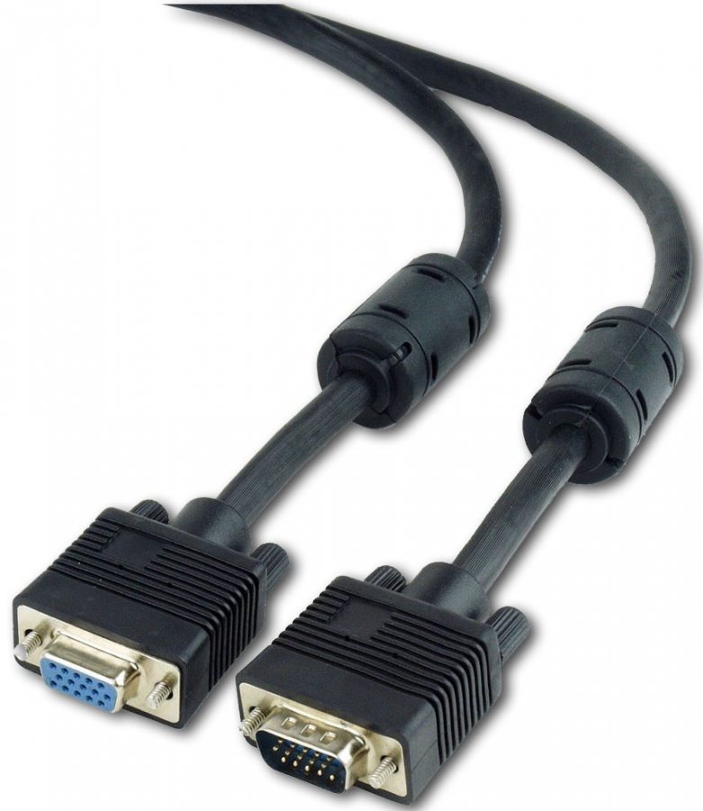 Kabelis pagarinātājs Gembird VGA - VGA 1.8m (CC-PPVGAX-6B)