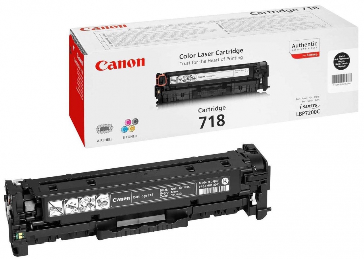 Canon 718 Black (2662B005)