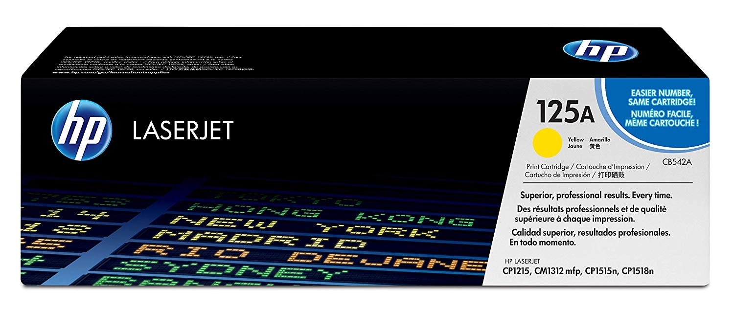 HP CB542A 125A Yellow (CB542A)