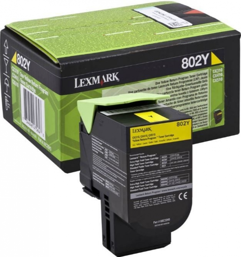 Toneris Lexmark 80C20Y0 (80C20Y0)