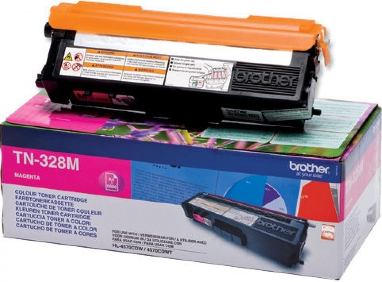 Brother TN-328M Magenta (TN328M)