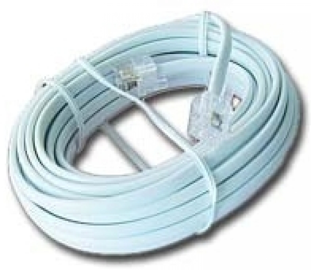 Kabelis Gembird RJ11M Male - RJ11M Male 3m Grey (TC6P4C-3M)