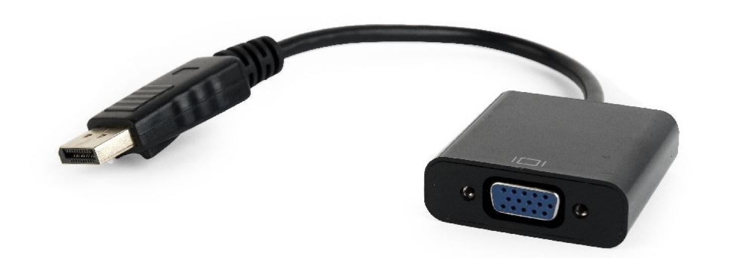 Gembird DisplayPort Male - VGA Female Black Full HD (A-DPM-VGAF-02)